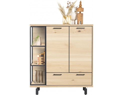 Highboard Vienne 125 cm. - 2-portes +...