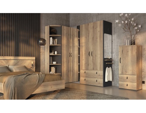 Armoire dressing 2 portes battantes...